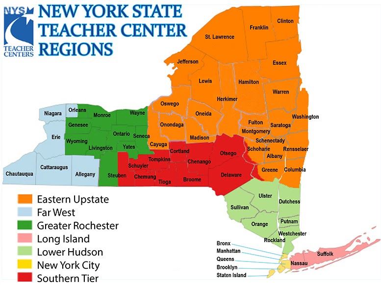 NYSTC Map NYSTC Map